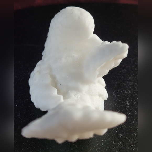 Vintage Alabaster White Dove Love Bird - Picture 8 of 11
